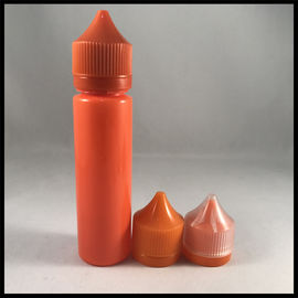 中国 オレンジ小さいプラスチック点滴器のびん、注文の円形60mlのユニコーンの滴りのびん サプライヤー