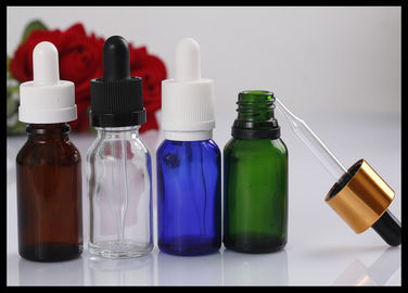 中国 こはく色の精油のPacakgeの化粧品の酸の基礎抵抗のためのガラス点滴器のびん サプライヤー