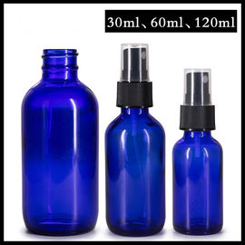 中国 青い色の化粧品のローション/香水のためのガラス スプレーのびん30ml 60ml 120ml サプライヤー