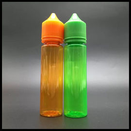中国 ぽっちゃりしたユニコーン60mlのプラスチック点滴器の濃緑色/オレンジ色の蒸気液体容器 サプライヤー