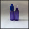 紫色ペットE液体のびん、ペット プラスチックSqueezable点滴器は15ml容量をびん詰めにします サプライヤー