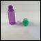 液体の詰め替え式LDPEの点滴器Bottles10mlの紫色の長く薄い先端のChildproof帽子 サプライヤー