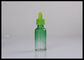 E液体Eジュース30mlの緑の勾配の精油のガラス点滴器のびん サプライヤー