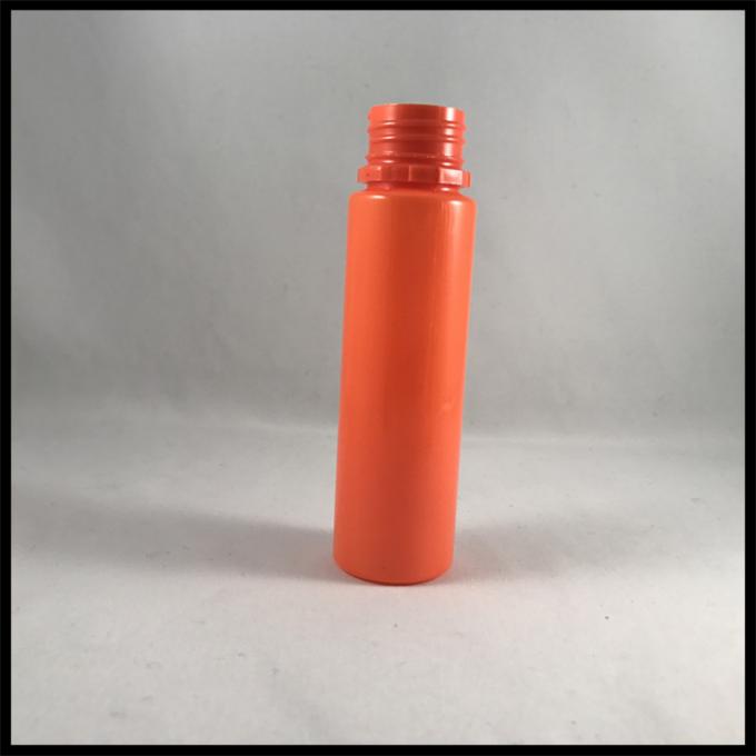 オレンジ小さいプラスチック点滴器のびん、注文の円形60mlのユニコーンの滴りのびん