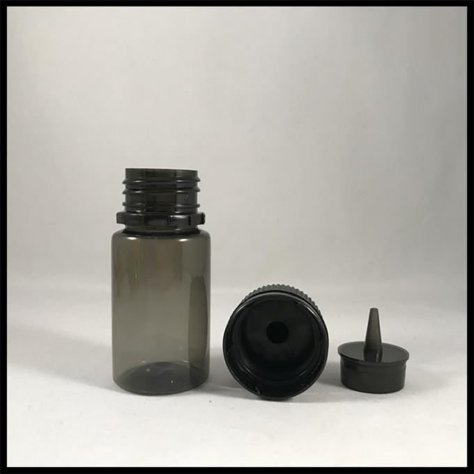 黒く透明な30mlペットびんは、注文30mlプラスチック点滴器大きさをびん詰めにします