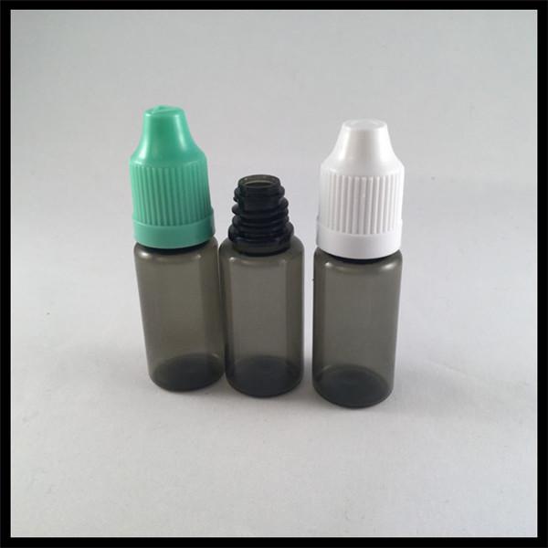 香水のパッキング化学薬品の安定性のための小さく黒いペット点滴器Bottles10ml