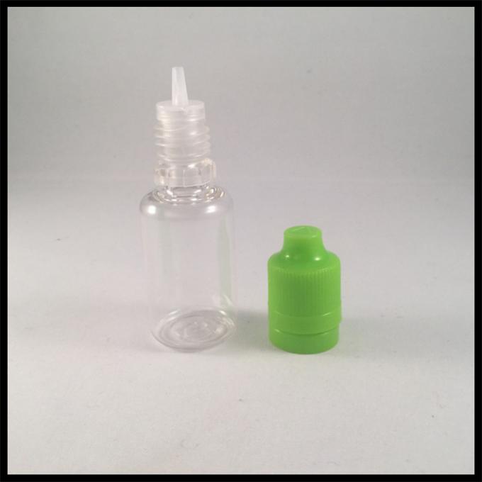 小さいプラスチック ペットE液体のびん、透明な薬剤の耳の点滴器のびん