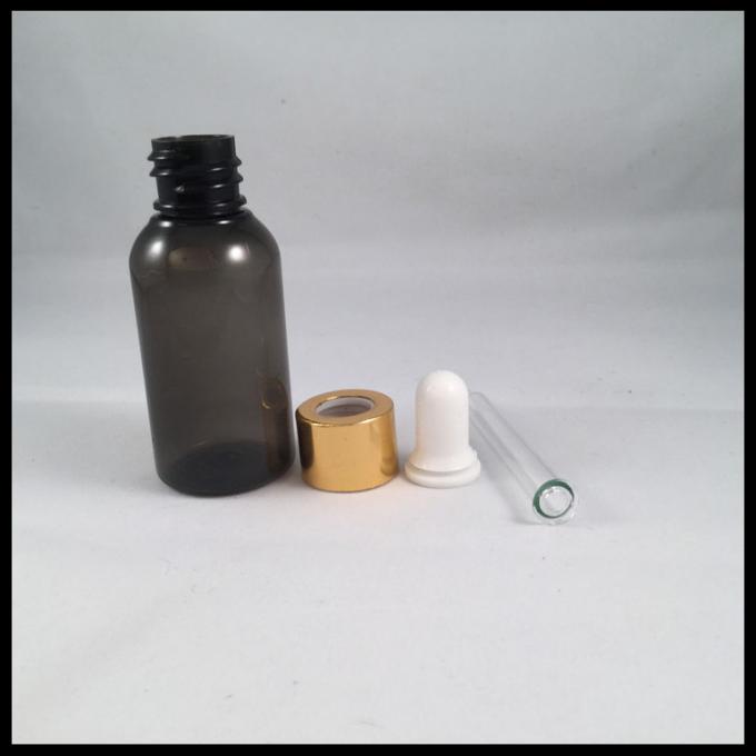 30mlはプラスチック ピペットのびんの金の帽子の化学薬品の安定性を空けます