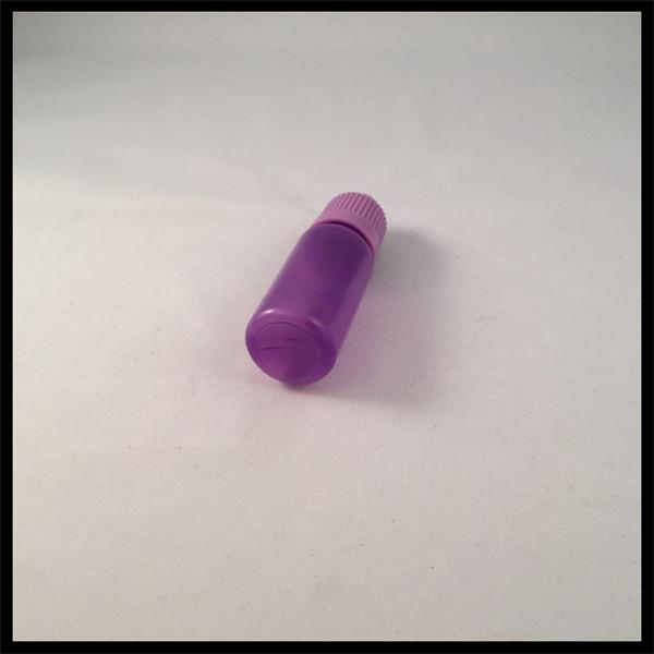 液体の詰め替え式LDPEの点滴器Bottles10mlの紫色の長く薄い先端のChildproof帽子