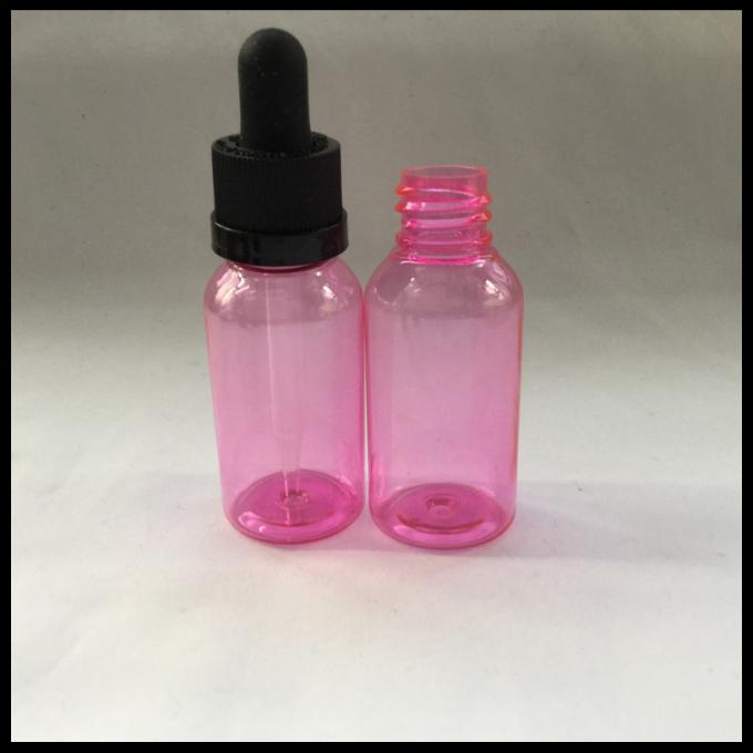 ピンク ペット プラスチック ピペットは化粧品のパッキング優秀な低温の性能のための30mlをびん詰めにします