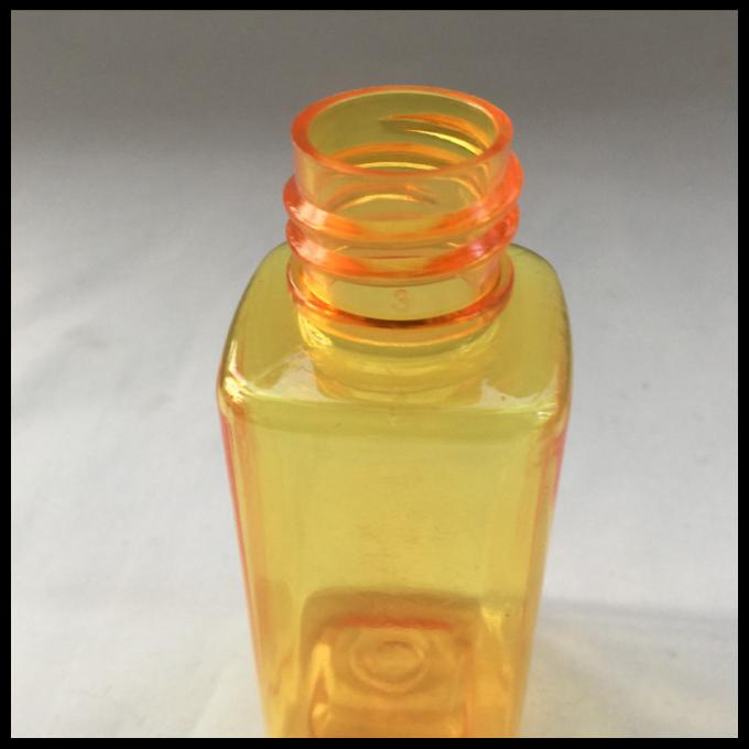 化粧品のPackiのための正方形のガラス点滴器のびん、注文のプラスチック点滴器のびん