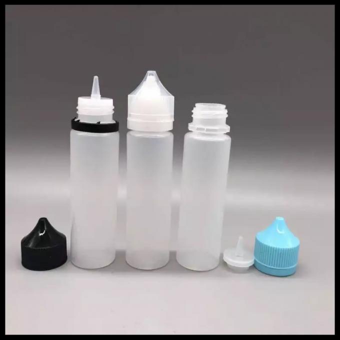 注文のプラスチック目薬の容器のびん、薬剤60mlプラスチック点滴器のびん