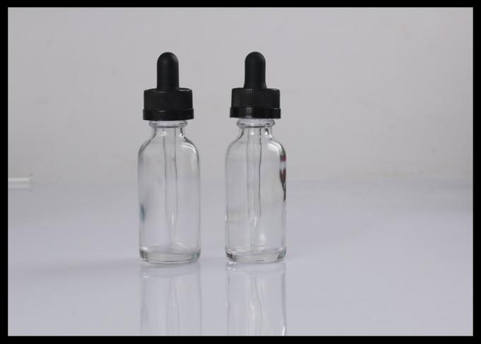 液体のFlavoringのために詰め替え式耐久の明確な精油のガラス ビン30ml