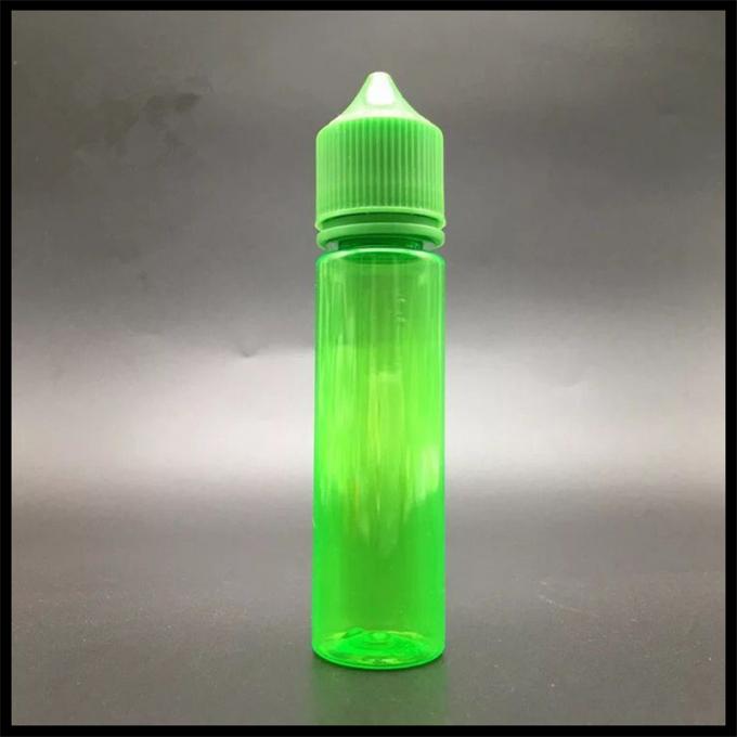 ぽっちゃりしたユニコーン60mlのプラスチック点滴器の濃緑色/オレンジ色の蒸気液体容器